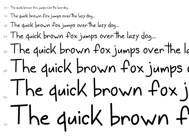 Miss Issippi font waterfall